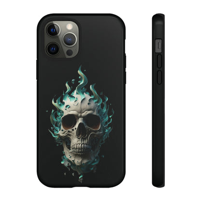 Flaming Skull Tough Case