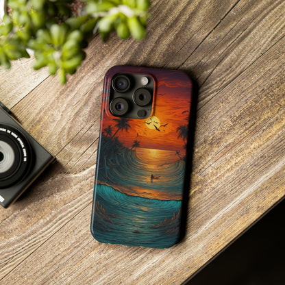 Golden Horizon Slim Case - Colorwink