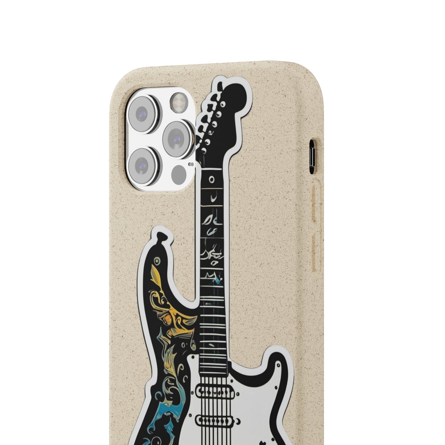 Artistic Guitar Trendy Biodegradable Cases