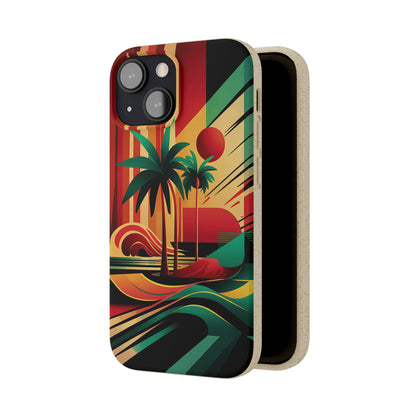 Beach Painting Biodegradable Case