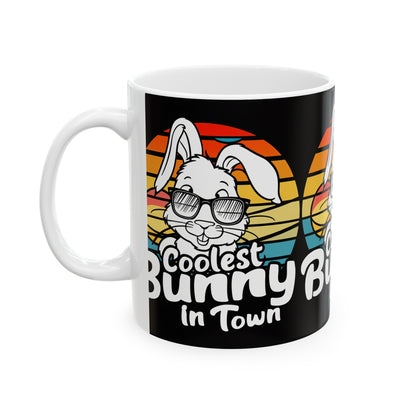 Cool Bunny Coffee Mug