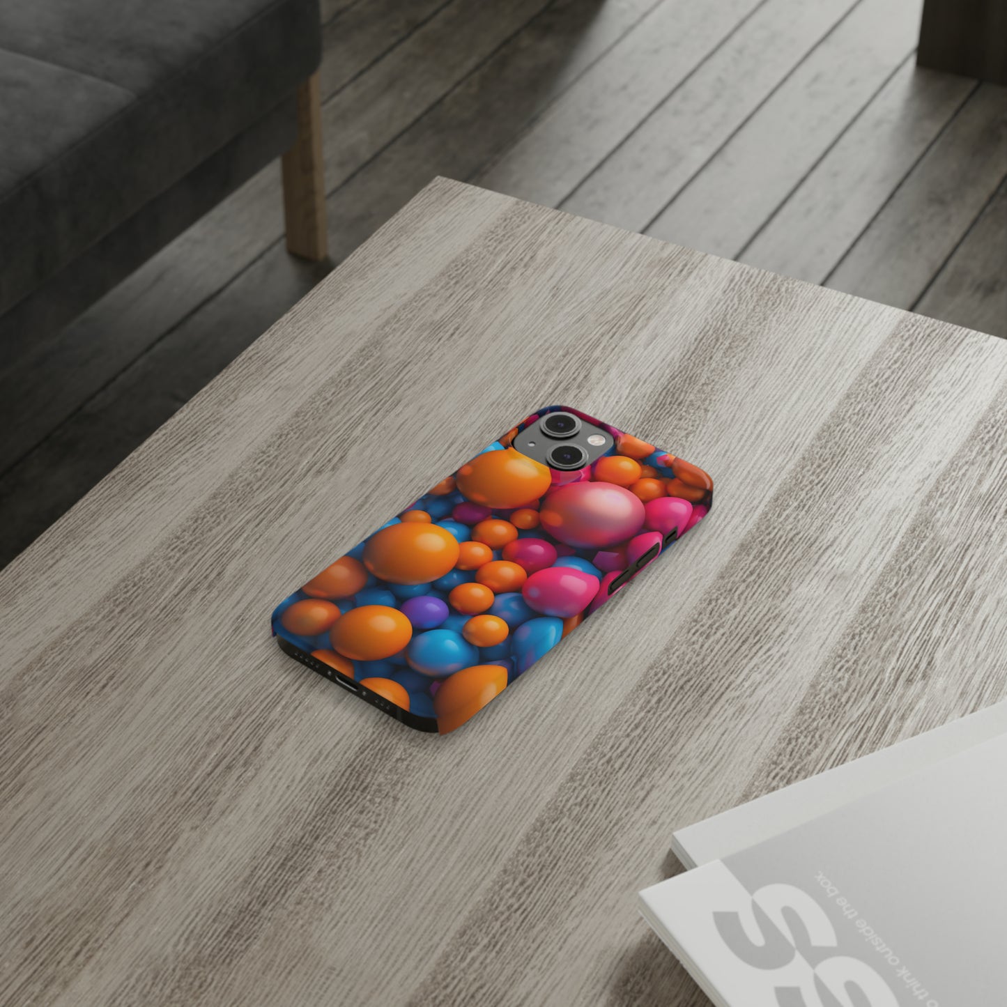 Colorful Pearls Slim Phone Case - Colorwink