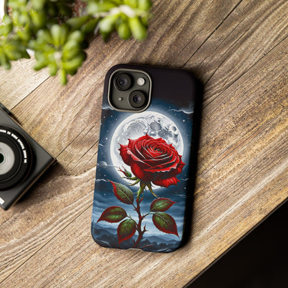 Moonlit Rose Tough Case