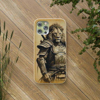 Lion Samurai Biodegradable Case