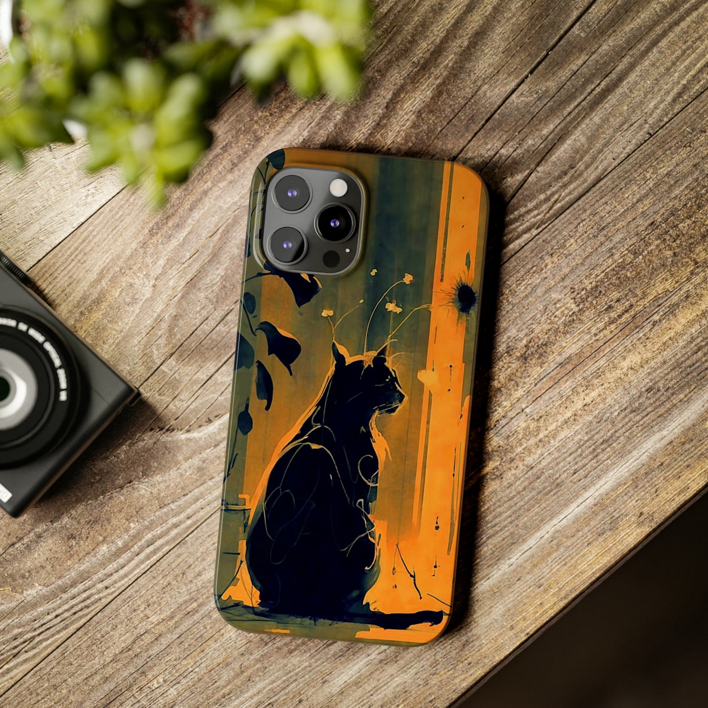 Cat Slim Phone Case - Colorwink