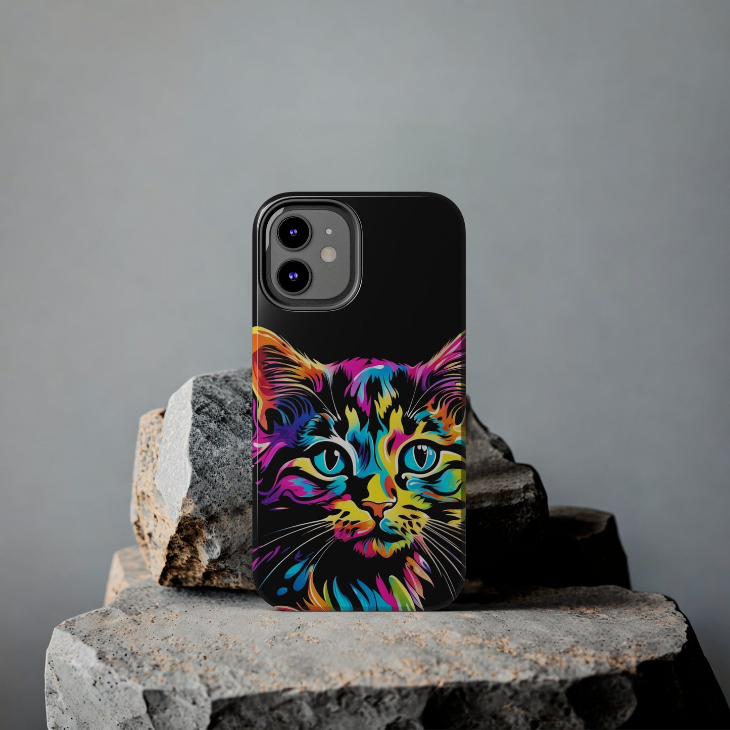 Psychedelic Cat Tough Case