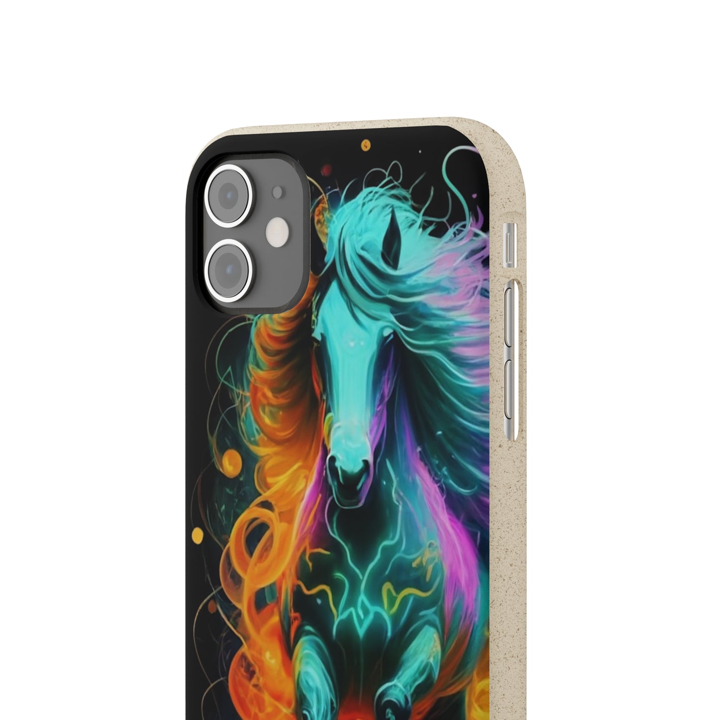 Psychedelic Horse Biodegradable Case