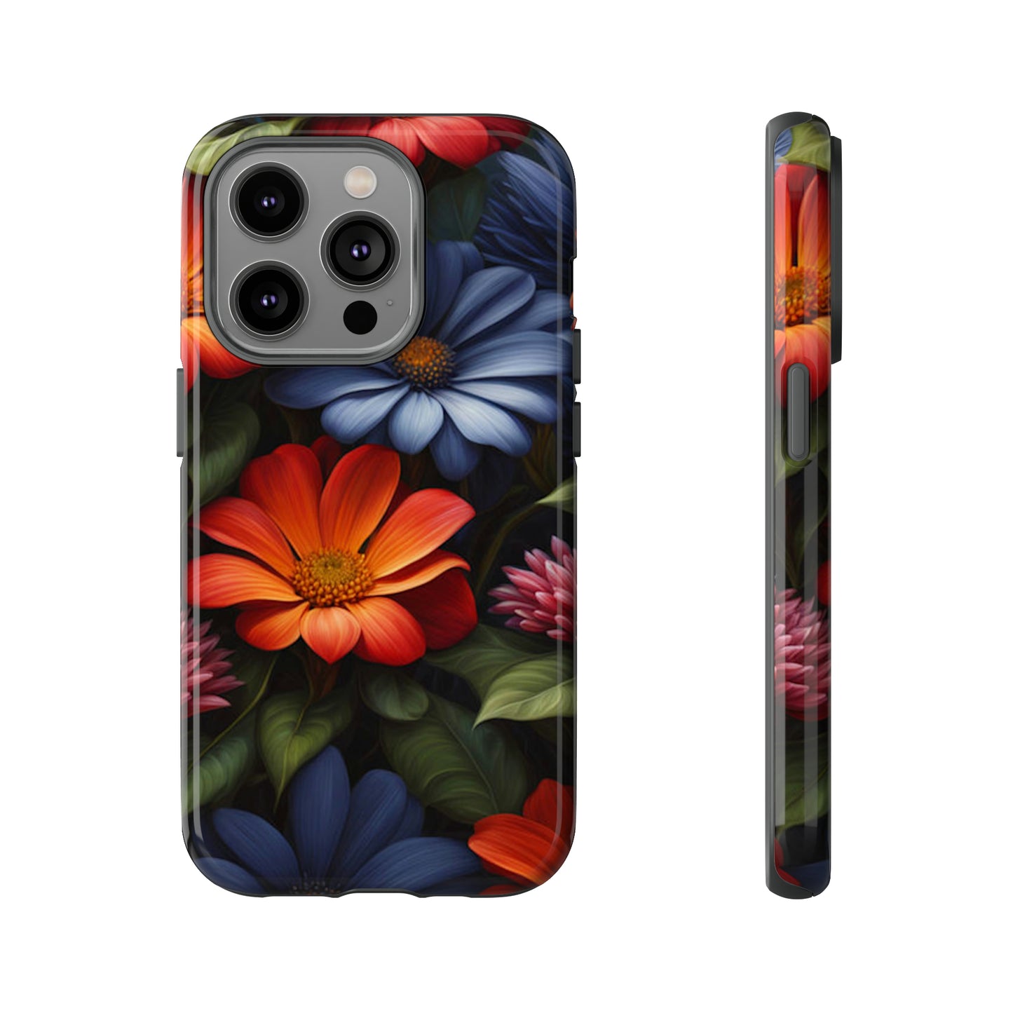 Flower Design Art Tough Case