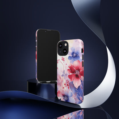 Floral I-phone Tough Case