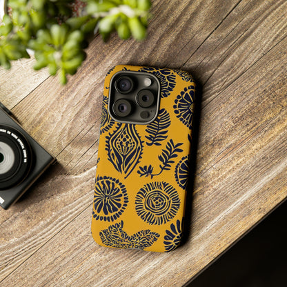 Yellow Pattern Tough Case