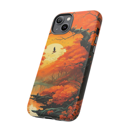 Sunset Tree Tough Case