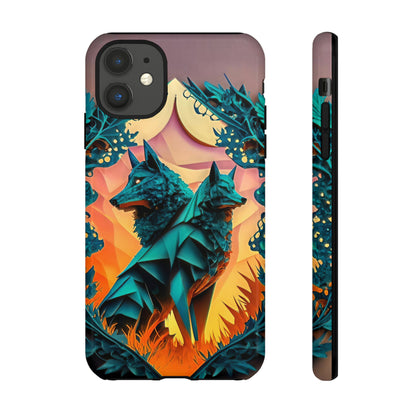 Eternal Love Wolf Tough Case