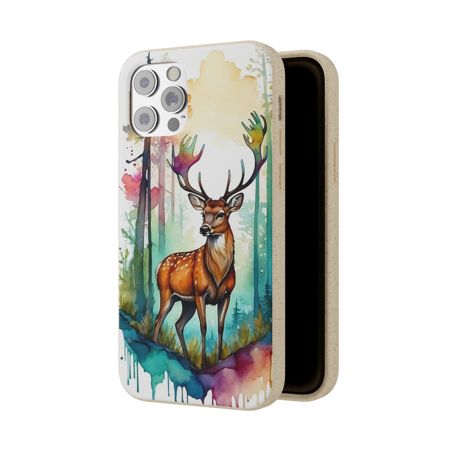 Forest Majesty Deer Biodegradable Case