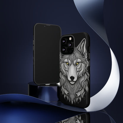 Wolf Pattern Tough Case