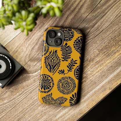 Yellow Pattern Tough Case