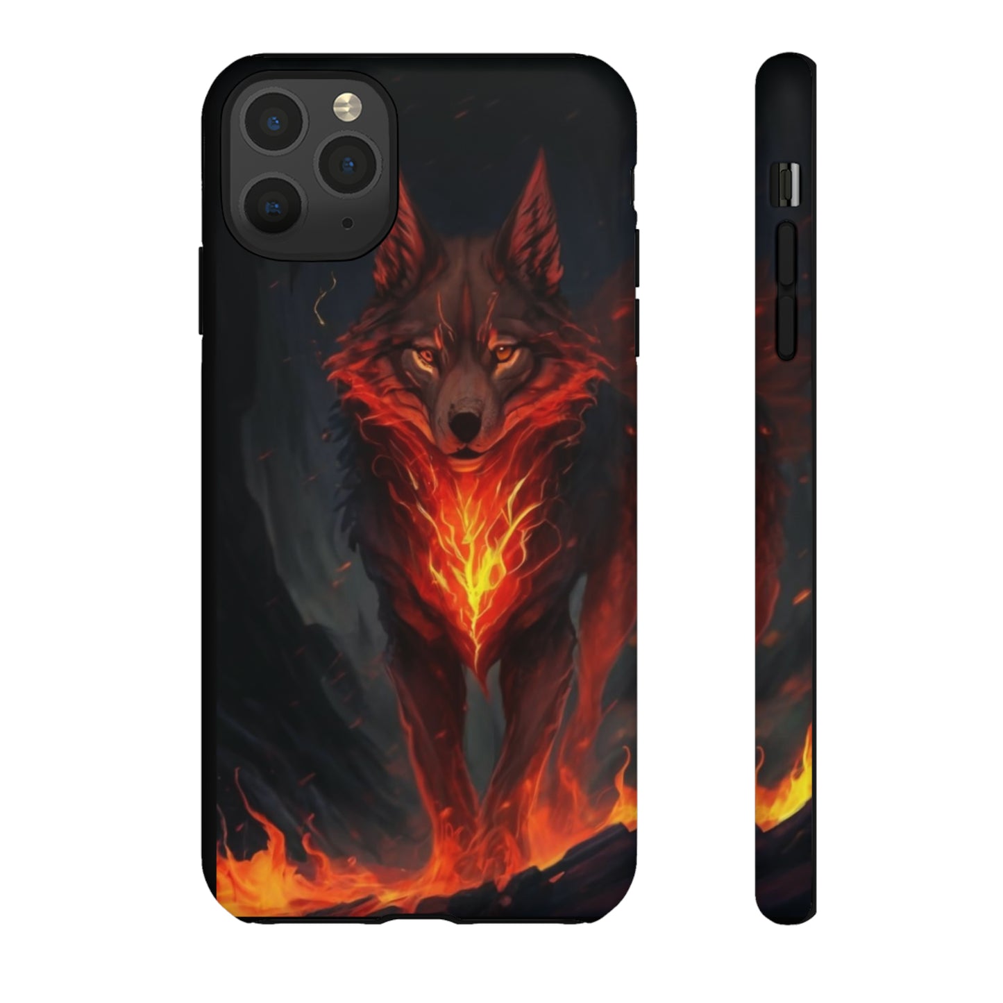 Red Glowing Fox  Tough Case