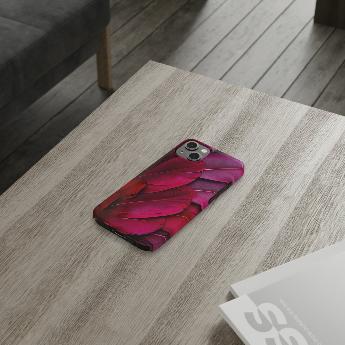 Feathers Slim Phone Case - Colorwink