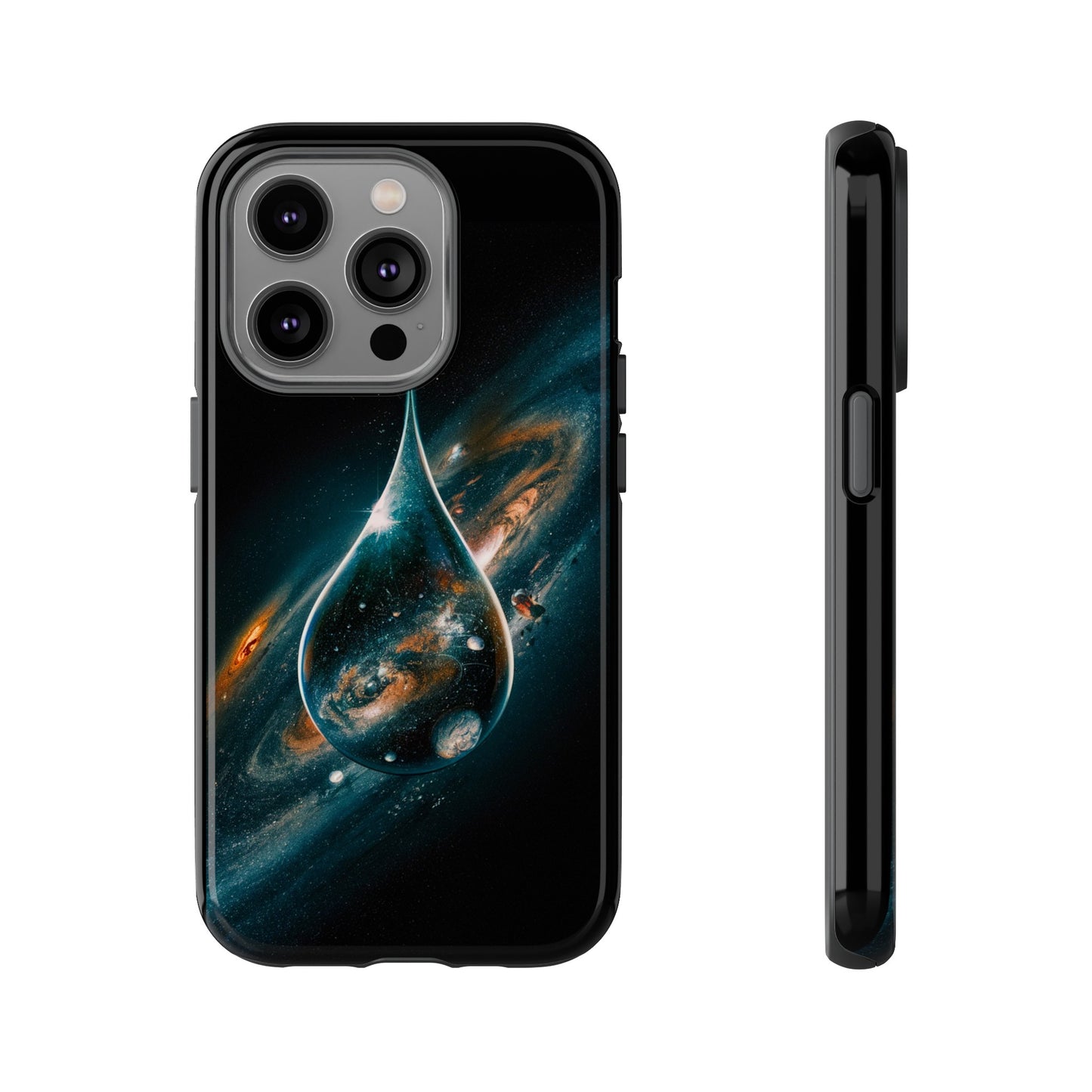 Water Drop Galaxy Tough Case