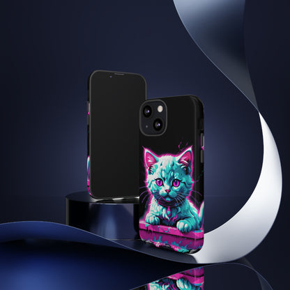 Neon Cat Tough Case