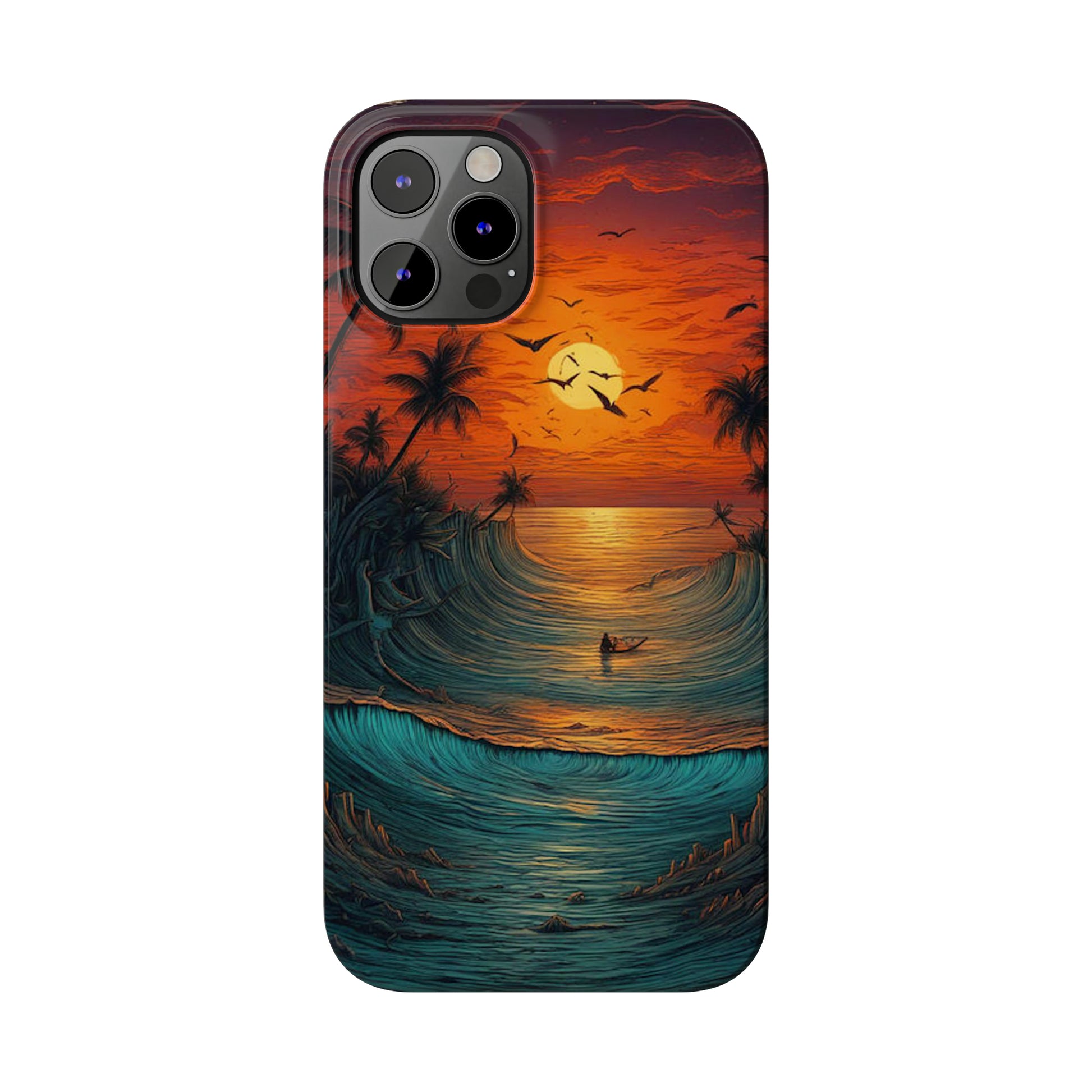 Golden Horizon Slim Case - Colorwink