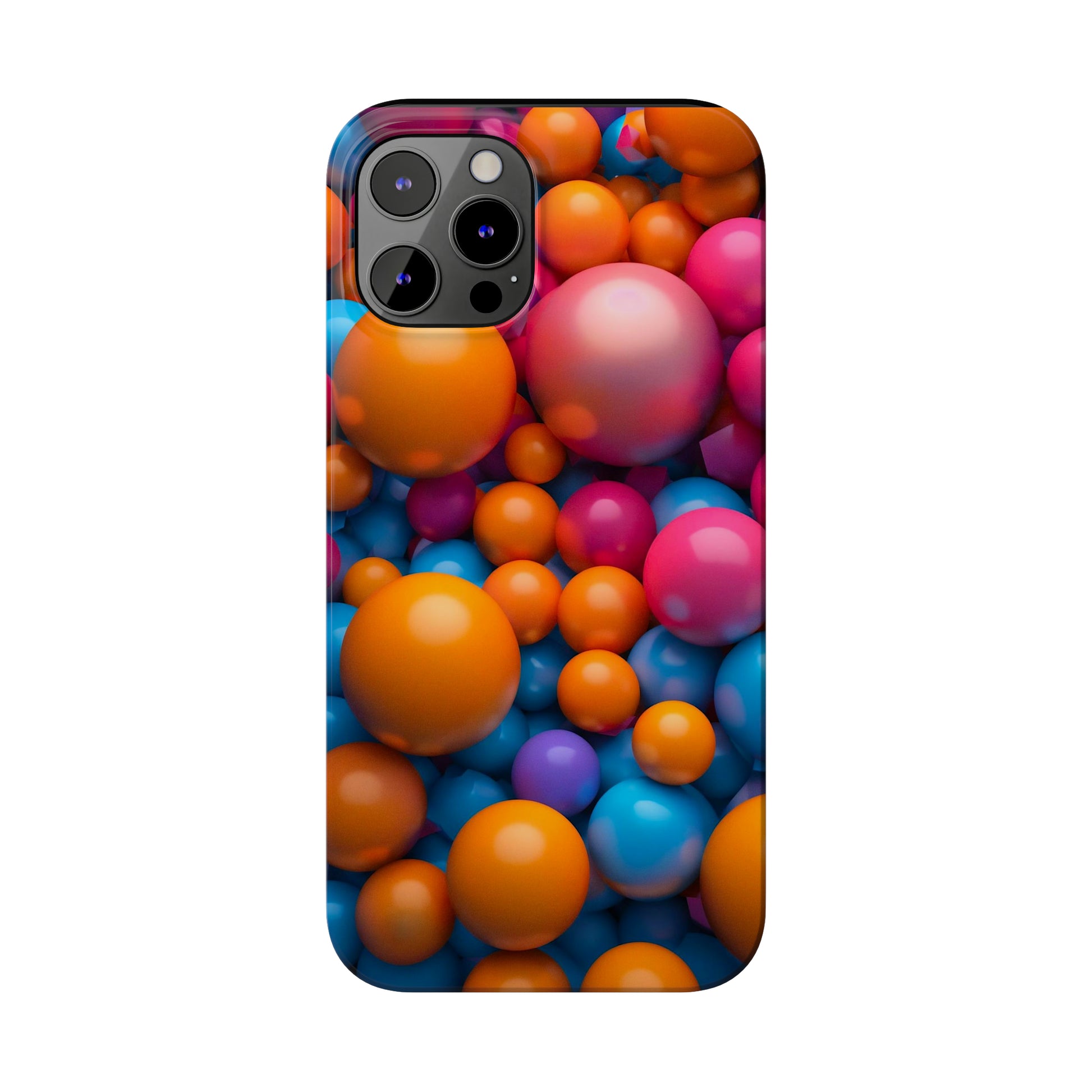 Colorful Pearls Slim Phone Case - Colorwink