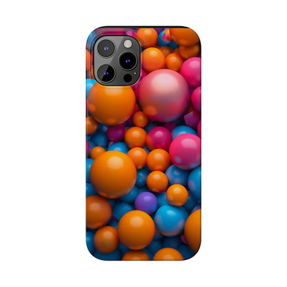 Colorful Pearls Slim Phone Case - Colorwink