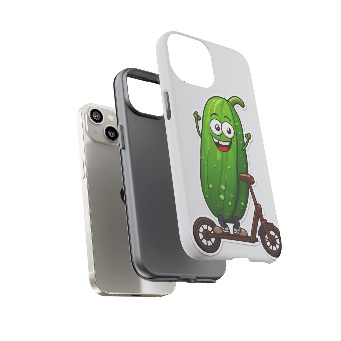 Cucumber on Scooter Tough Case