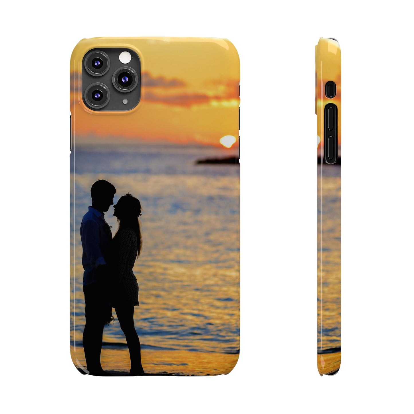 Beach Love Slim Phone Case