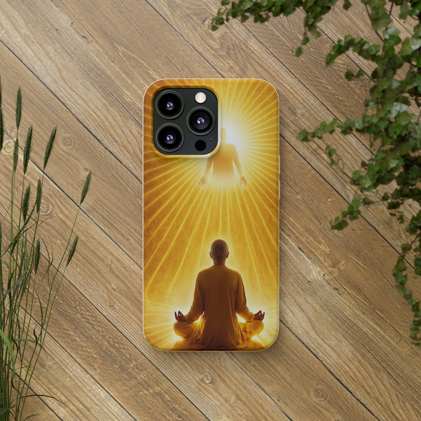 Meditative Monk Biodegradable Case