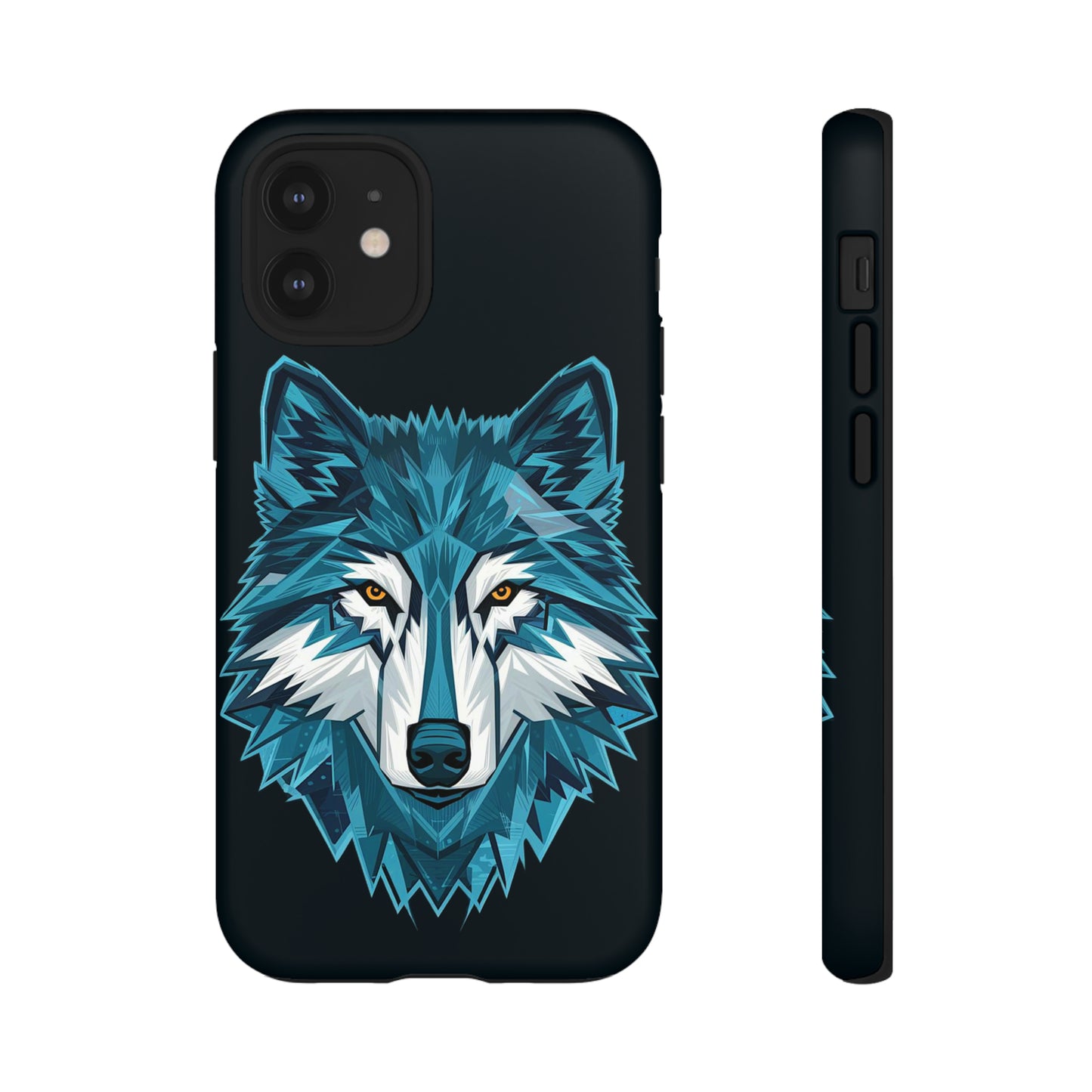 Cubism Wolf Art Tough Case