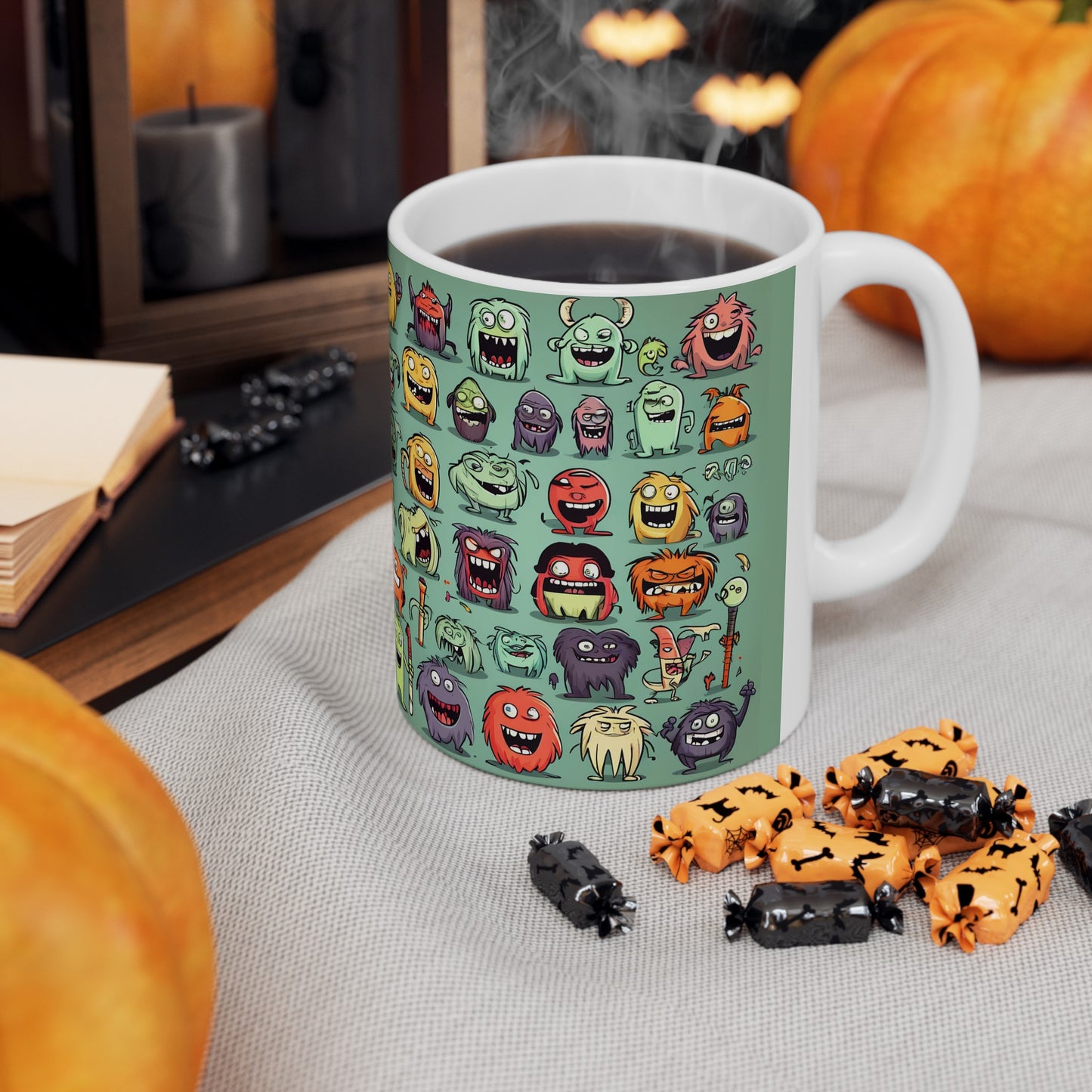 Friendly Monsters Coffee Mug