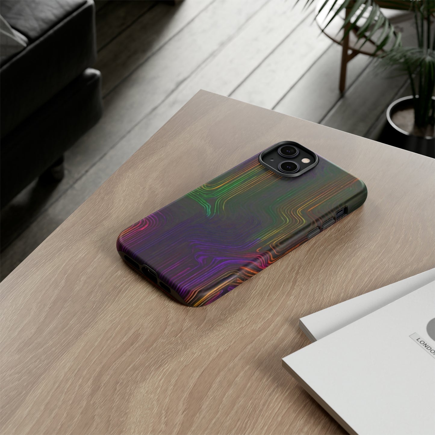 Violet Art Pattern Tough Case