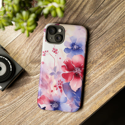 Floral I-phone Tough Case