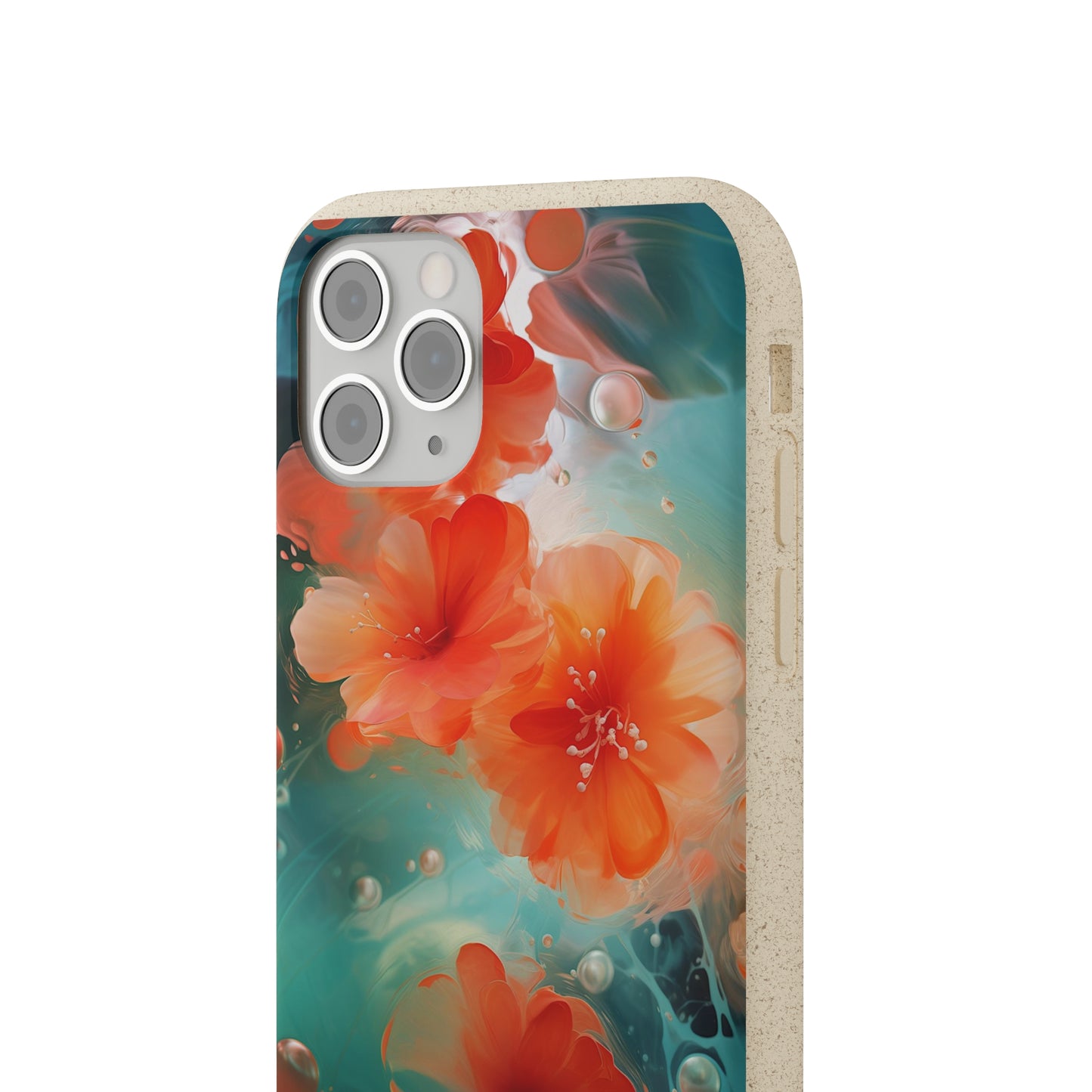 Flower painting Biodegradable Case