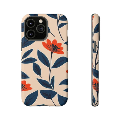 Floral Pattern Tough Case