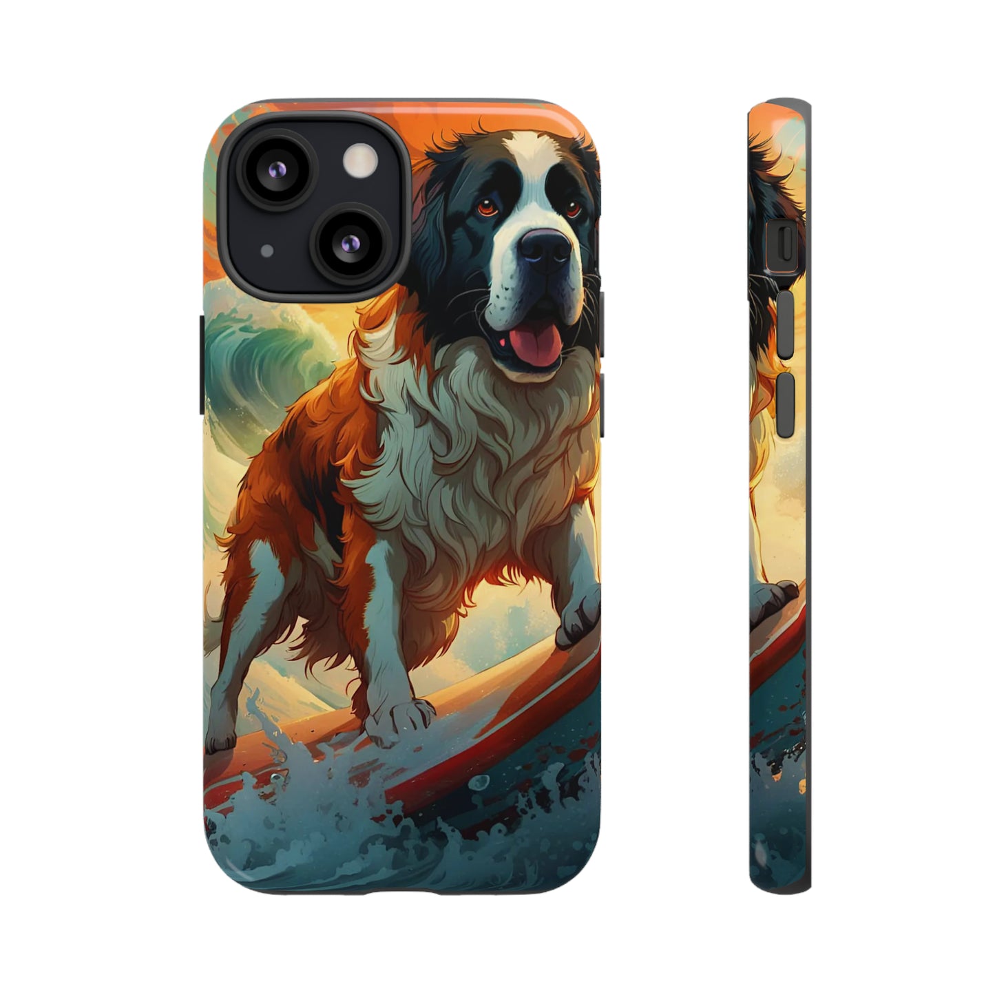 The Dog Surfer Tough Case