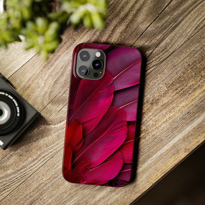 Feathers Slim Phone Case - Colorwink