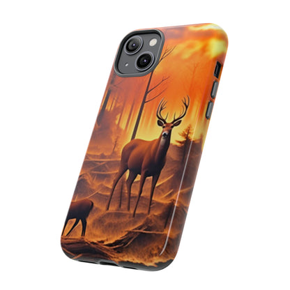 Deer Painting Tough Case