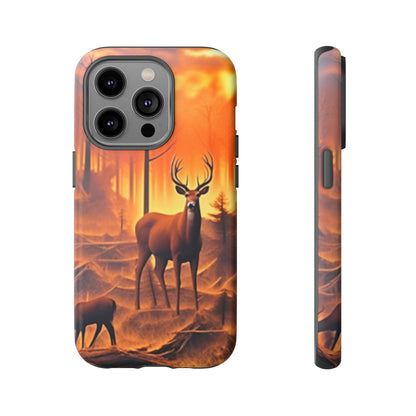 Deer Painting Tough Case