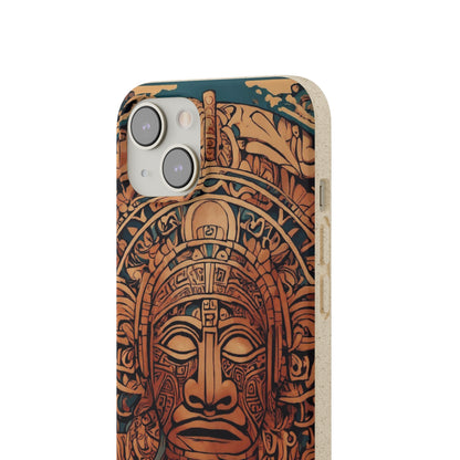 Marquesan Tattoo Style Biodegradable Case