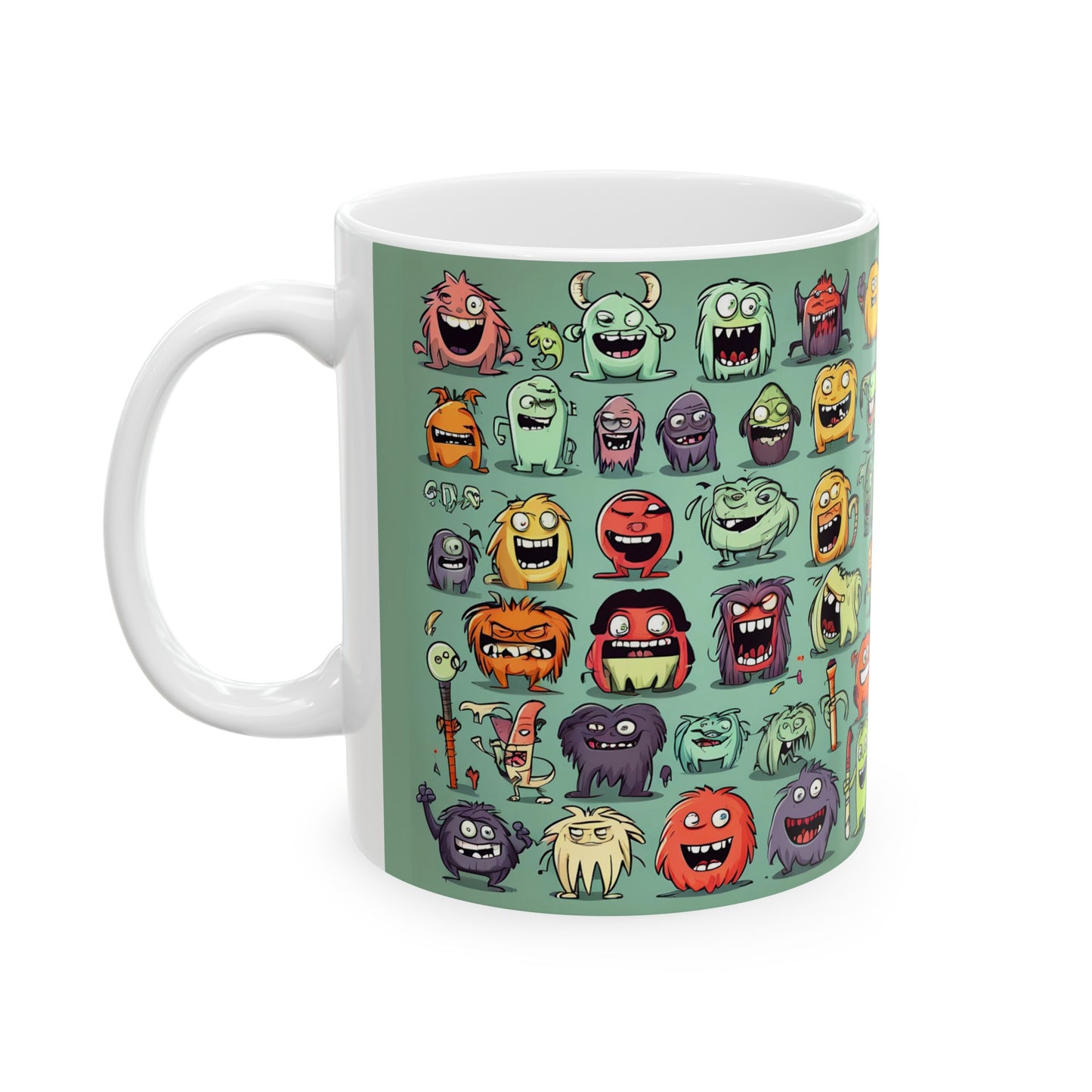 Friendly Monsters Coffee Mug