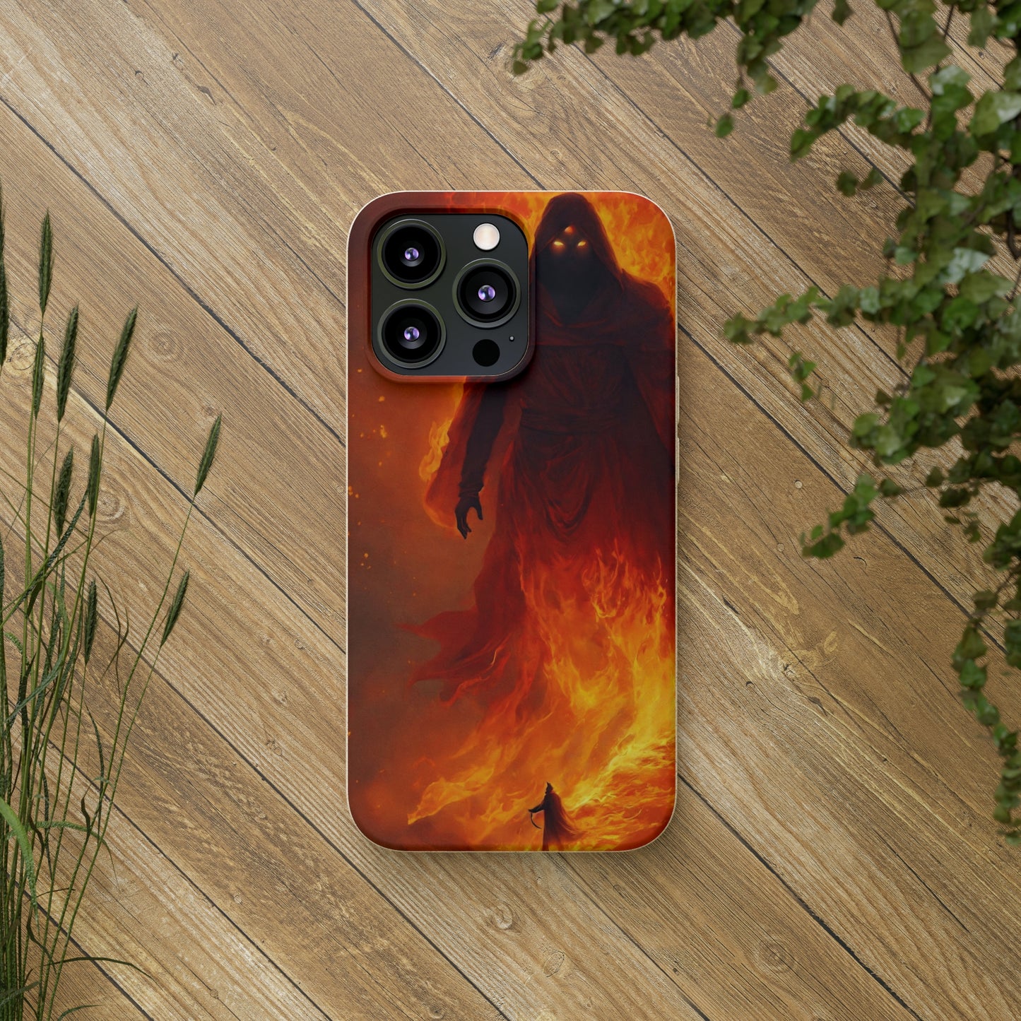 Flame Guardian Ghost Biodegradable Case