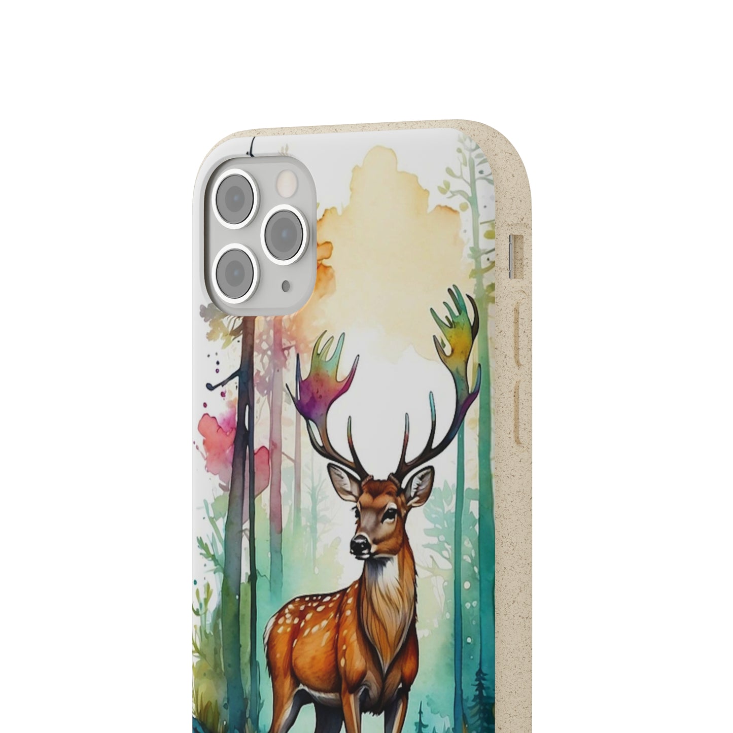 Forest Majesty Deer Biodegradable Case