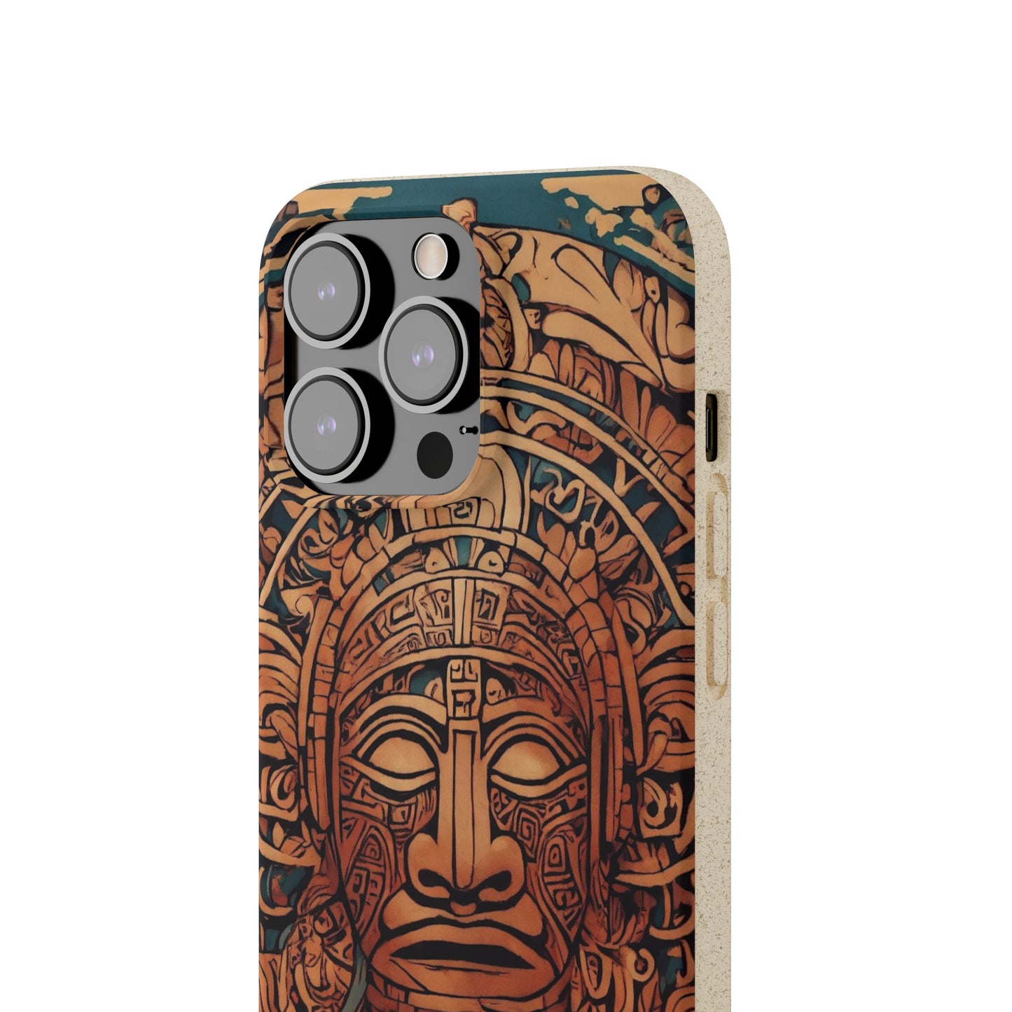 Marquesan Tattoo Style Biodegradable Case