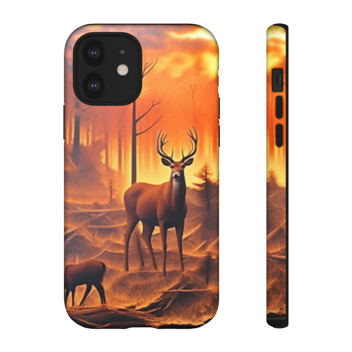 Deer Painting Tough Case