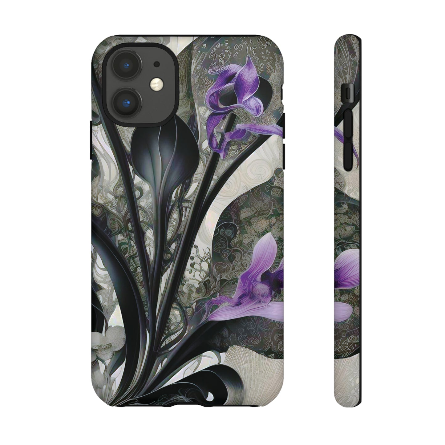 Black Orchid Tough Case