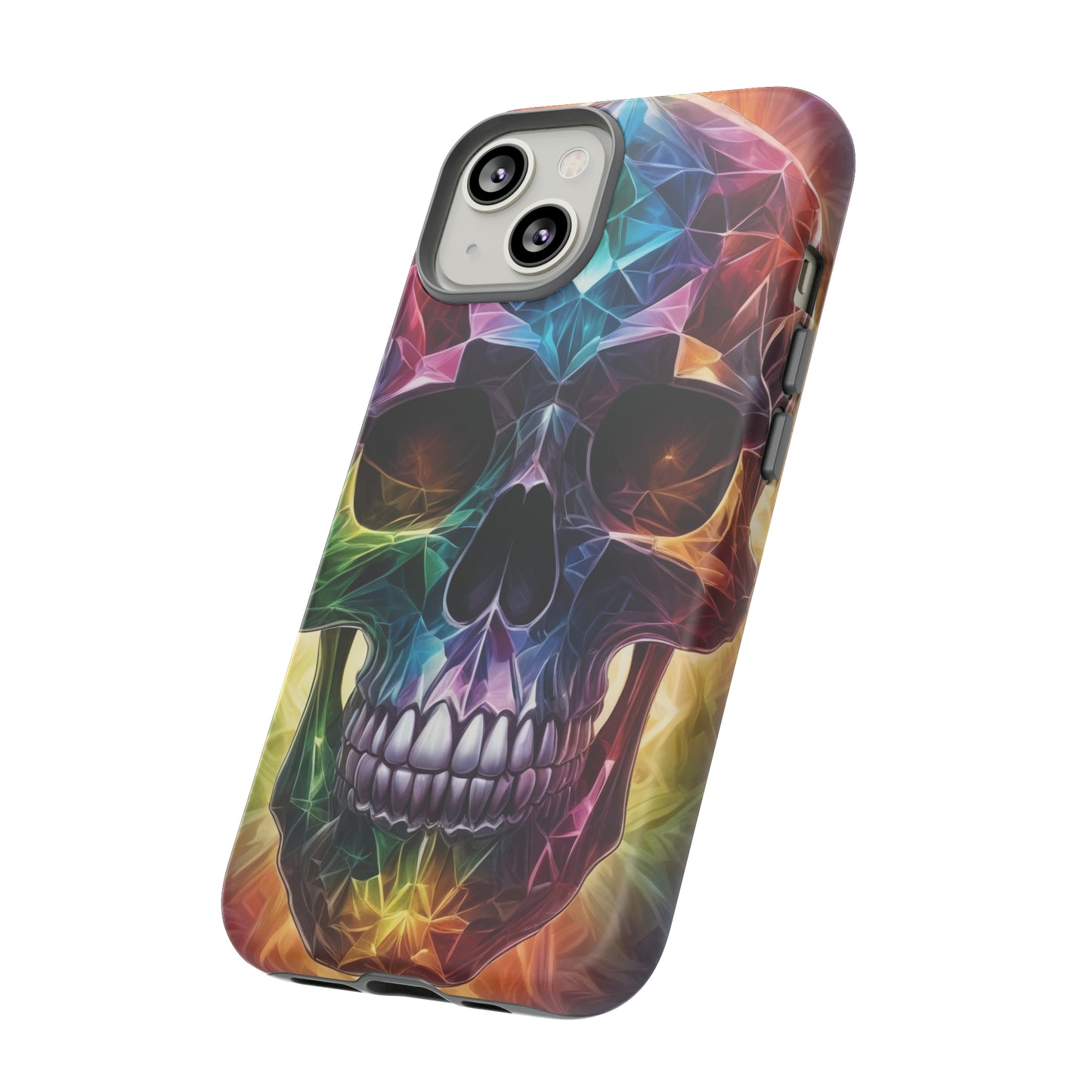 Psychedelic Skull Tough Case