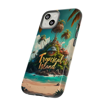 Tropical Island Tough Case