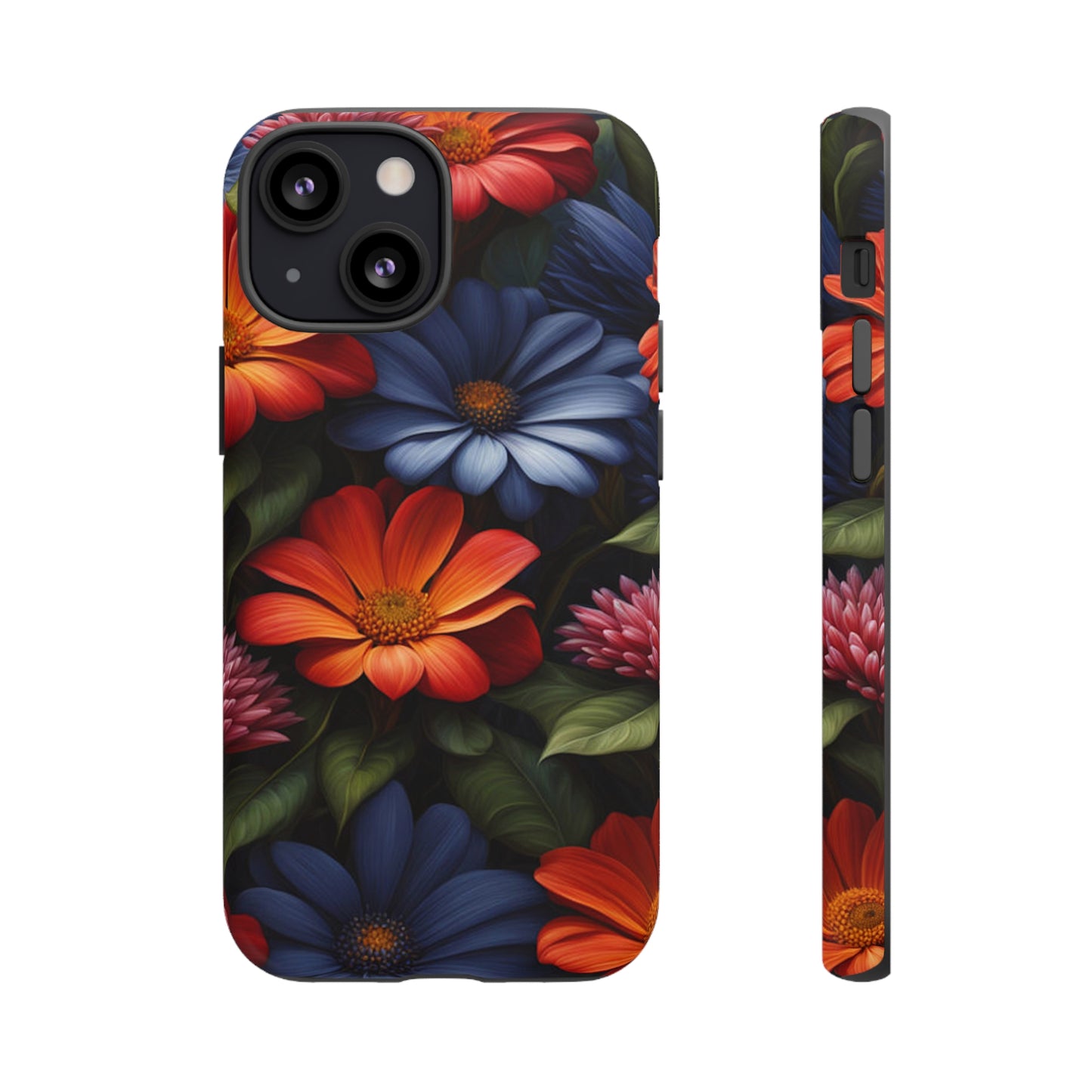 Flame Flowers Tough Case