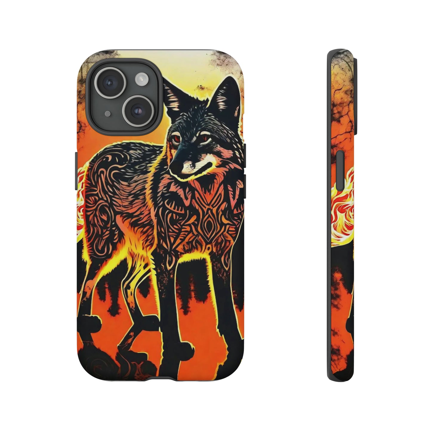 Fiery tail Tough Case